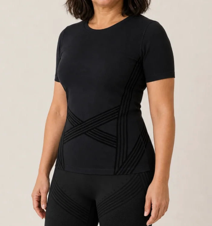 3D Sculpting T-Shirt | Black