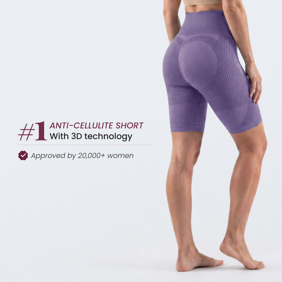 3D Shorts | Wine Red