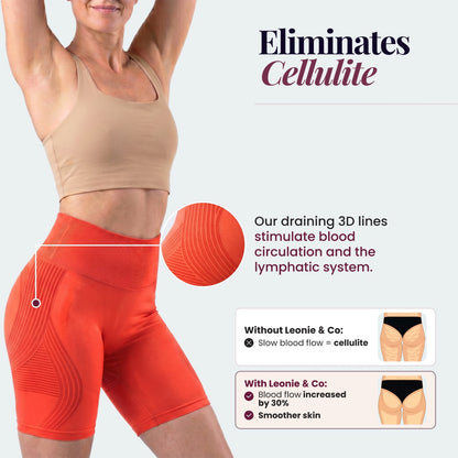 3D Shorts | Orange