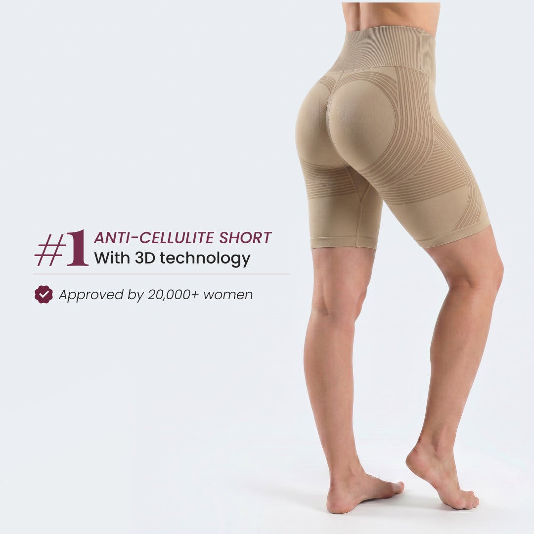 3D Shorts | Beige