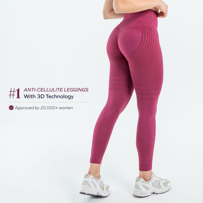 3D Leggings | Sky Blue