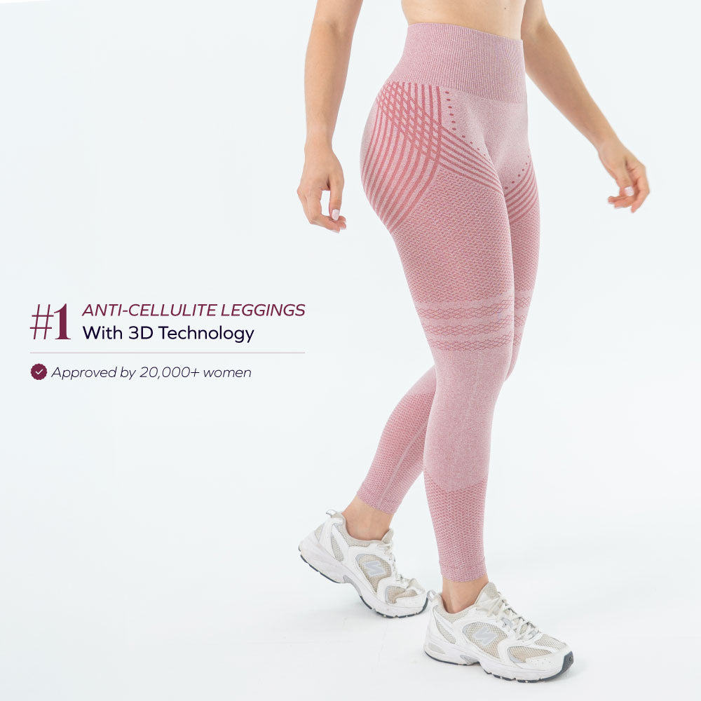 3D Leggings | Light Purple