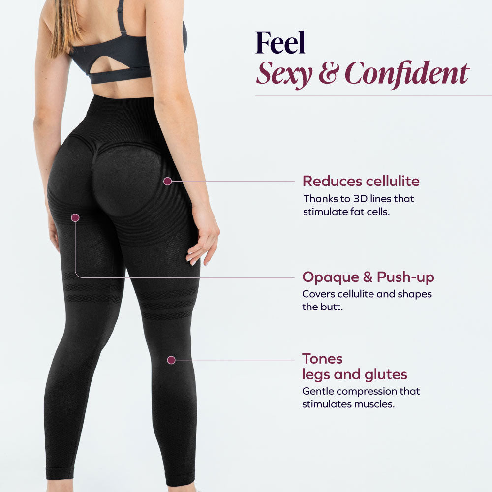 3D Leggings | Black | 2-Pack