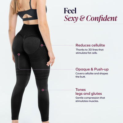 3D Leggings | Black | 2-Pack