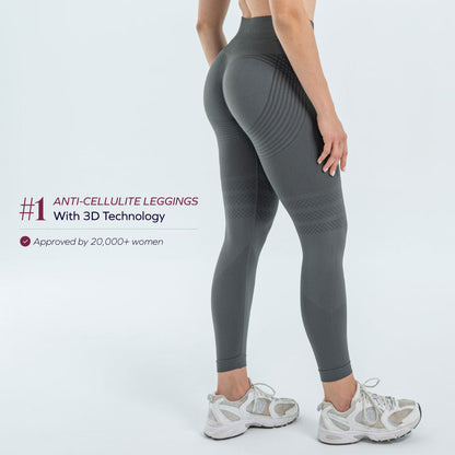 3D Leggings | Gray