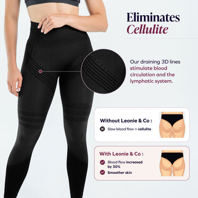 3D Leggings | Black | 2-Pack