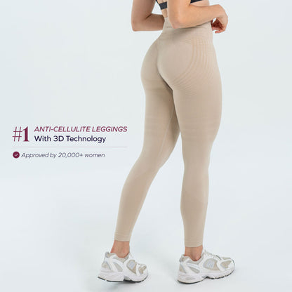 3D Leggings | Blue