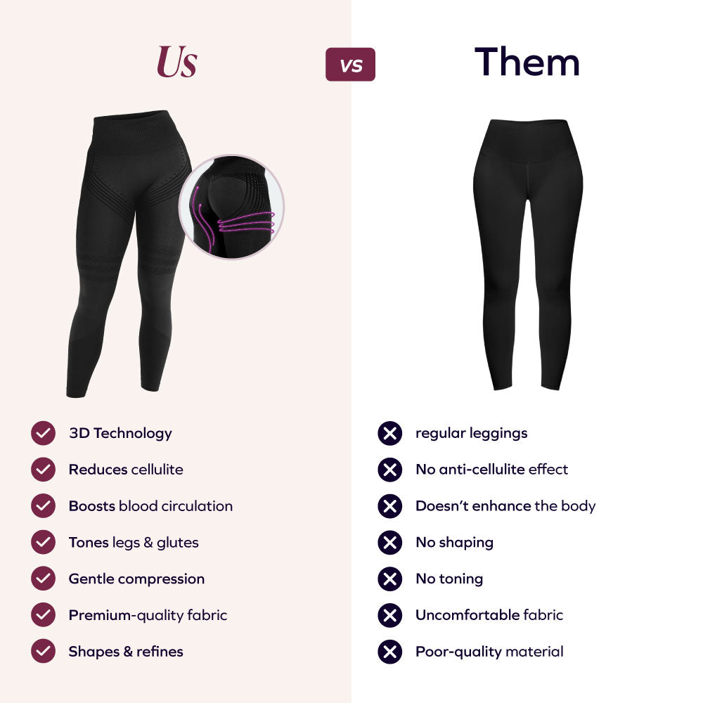 3D Leggings | Pink