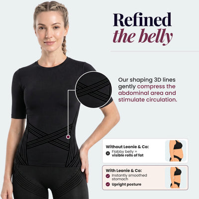3D Sculpting T-Shirt | Black