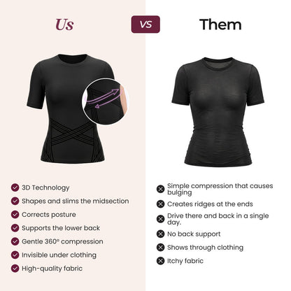 3D Sculpting T-Shirt | Black