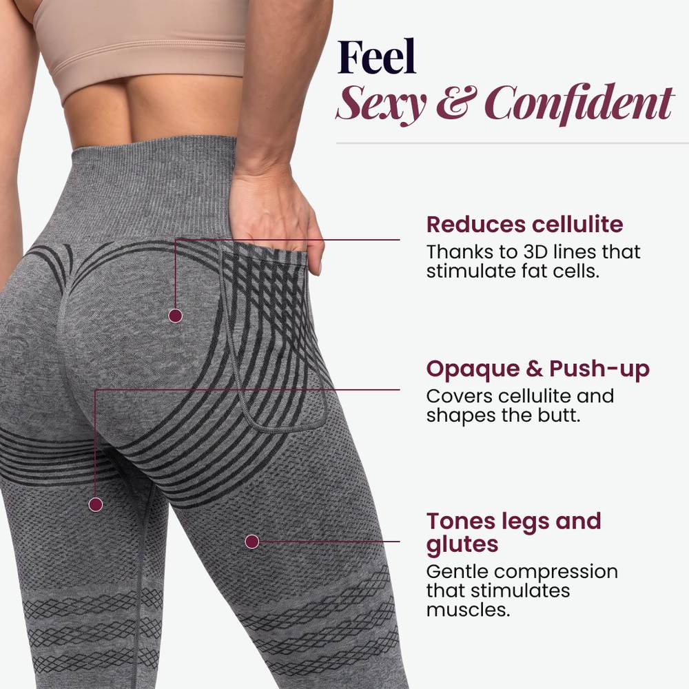 3D Pocket Legging | Black
