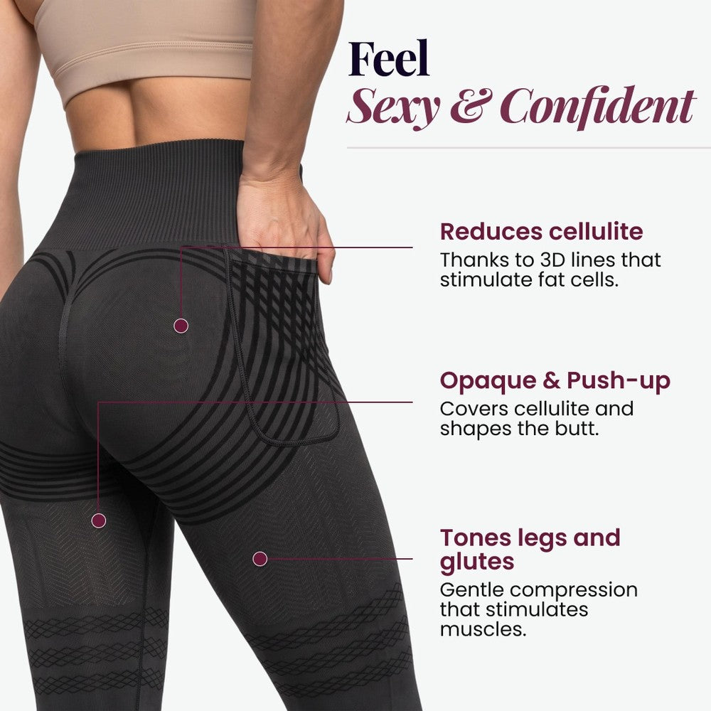 3D Pocket Legging | Teal Green