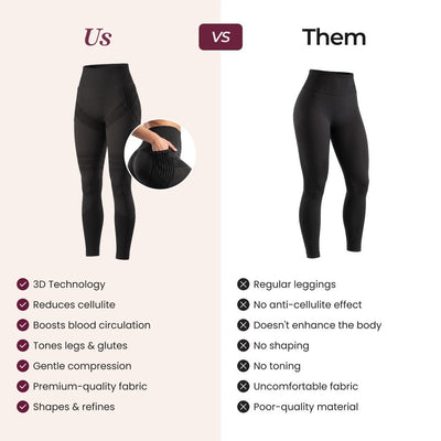 3D Pocket Legging | Black