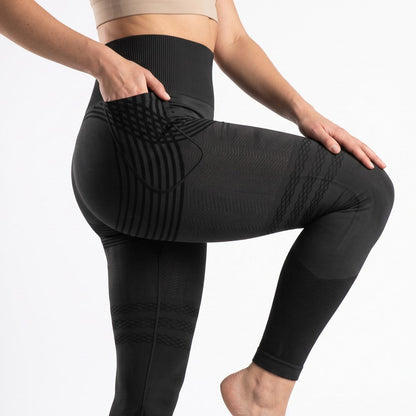 3D Pocket Legging | Teal Green