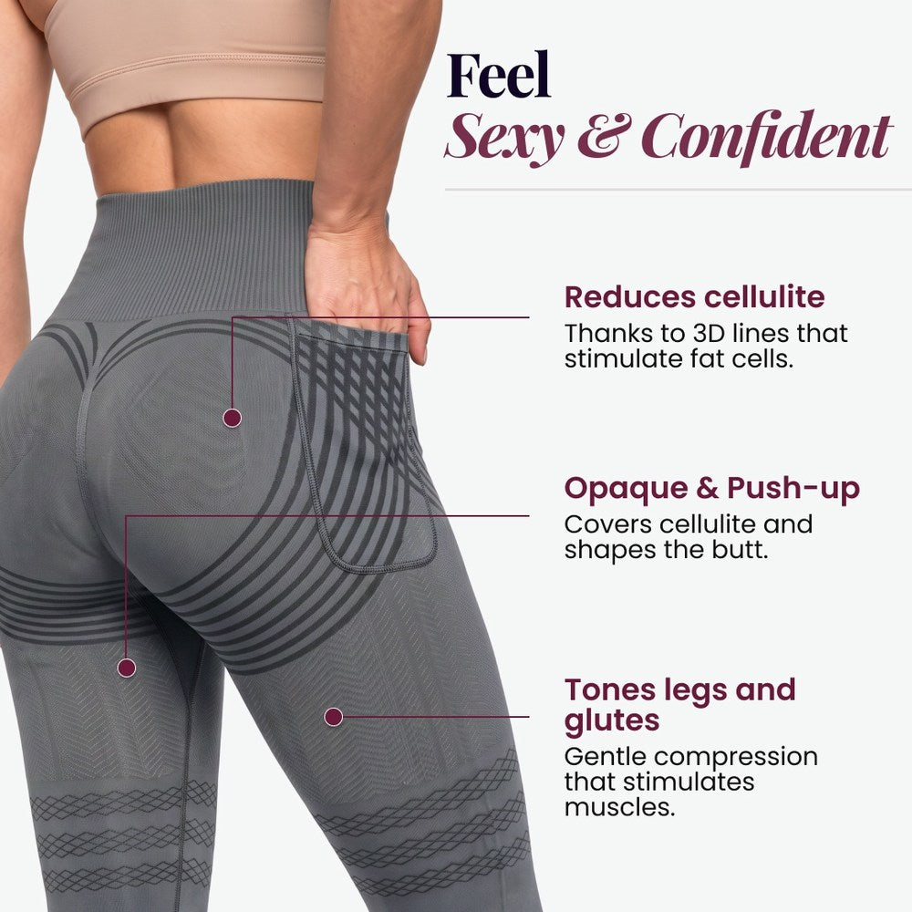 3D Pocket Legging | Black