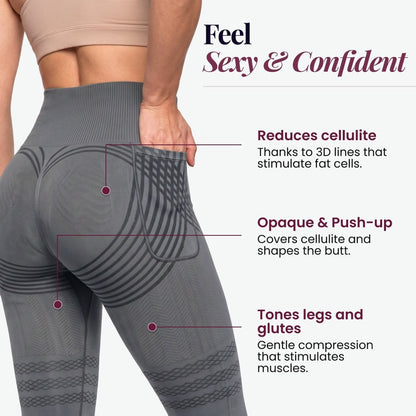 3D Pocket Legging | Gray