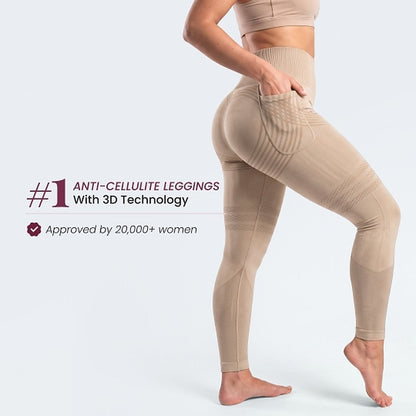 3D Pocket Legging | Gray
