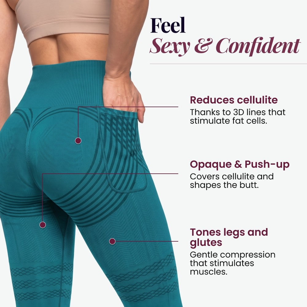 3D Pocket Legging | Gray