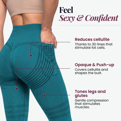 3D Pocket Legging | Black