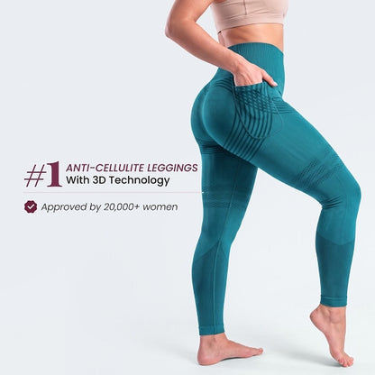 3D Pocket Legging | Dark Gray