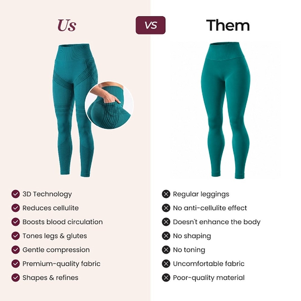 3D Pocket Legging | Beige