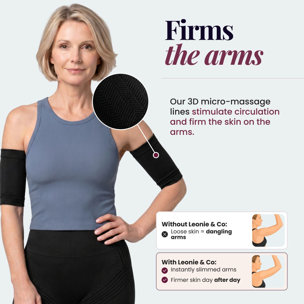 3D Sculpting Arm Sleeves | Beige